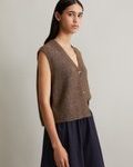 ärmellose strickweste damen