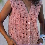 ärmellose strickweste damen