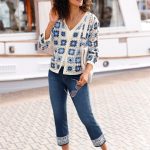 ausgefallene strickjacken damen