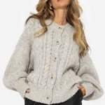 ausgefallene strickjacken damen