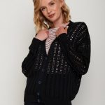 cardigan schwarz