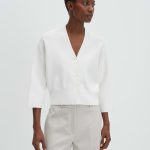 cardigan weiß