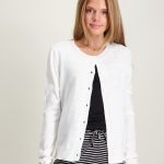 cardigan weiß