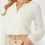 cardigan weiß