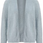 hellblaue strickjacke damen
