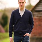 herren strickjacke