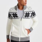 herren strickjacke mit reißverschluss