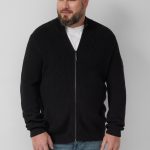 herren strickjacke mit reißverschluss