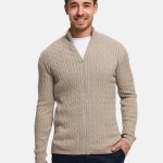herrenstrickjacke