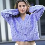 kurze strickjacke