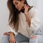 kurze strickjacke