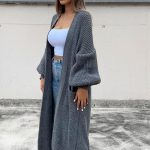 langer cardigan