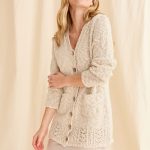 langer cardigan