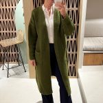 langer cardigan