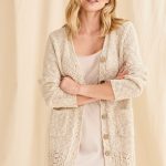 langer cardigan damen