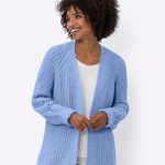 longstrickjacke damen