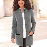 longstrickjacke damen