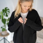 oversize strickjacke