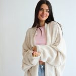 oversize strickjacke