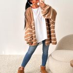 oversize strickjacke