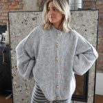 oversize strickjacke