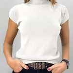 pullover mit stehkragen damen