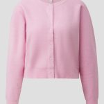 rosa strickjacke