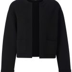 schwarze strickjacke damen