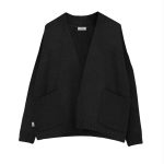 schwarzer cardigan