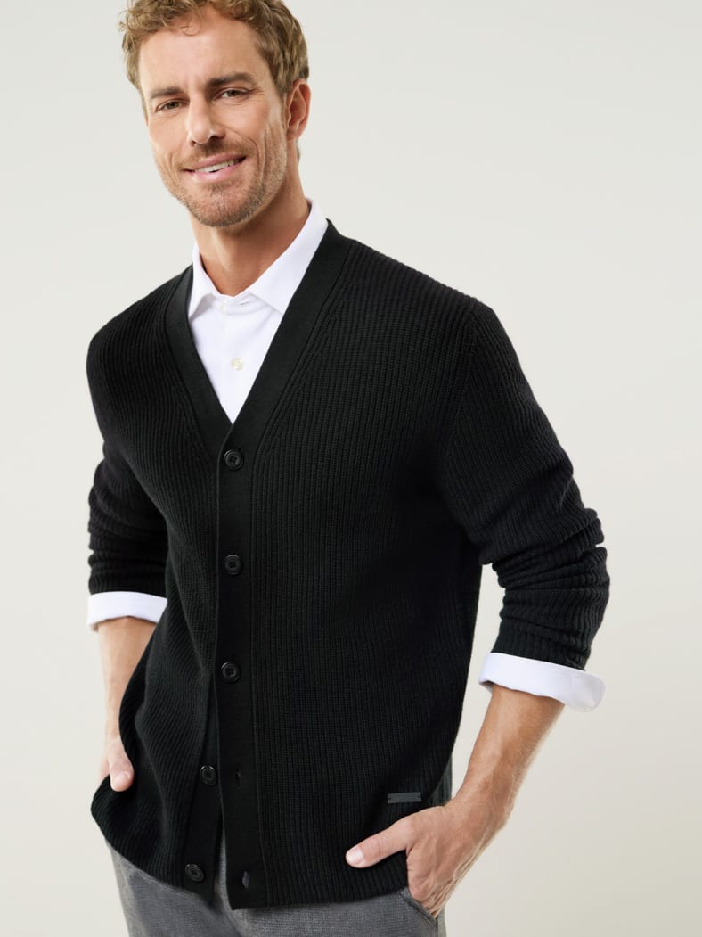 schwarzer-cardigan-545sjm-2.jpg schwarzer cardigan – Bild 1