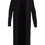 schwarzer cardigan