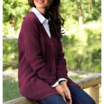 strickjacke baumwolle damen
