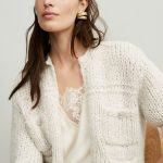 strickjacke beige