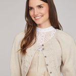 strickjacke beige