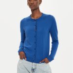 strickjacke blau