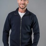 strickjacke blau