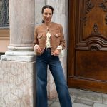 strickjacke braun