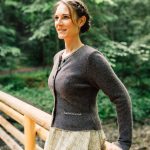 strickjacke braun