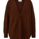 strickjacke braun