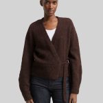 strickjacke braun