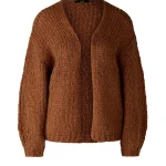 strickjacke braun