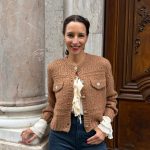 strickjacke braun