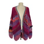 strickjacke bunt