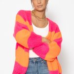 strickjacke bunt