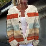strickjacke bunt