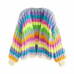 strickjacke bunt