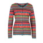 strickjacke bunt