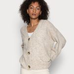 strickjacke damen beige