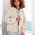 strickjacke damen beige