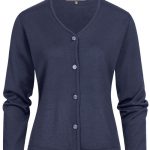 strickjacke damen blau